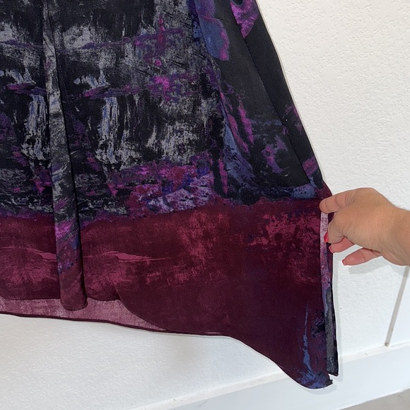 DIVORCE CLEARANCE-TAKING OFFERS Rachel Roy Dark Mulberry Combo - Picture 10 of 13